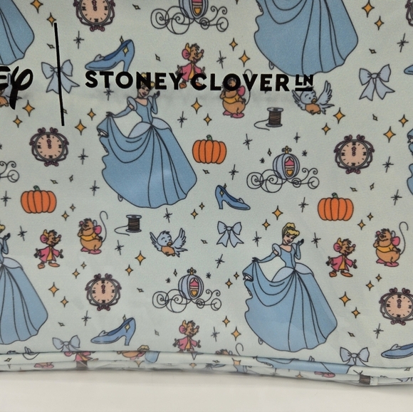 Stoney Clover Lane Disney Princess Countdown to Midnight Cinderella Large Pouch - Picture 4 of 8